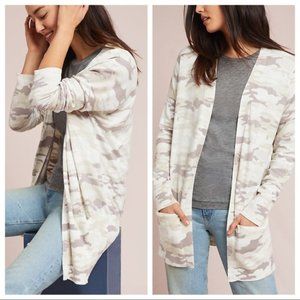 Sanctuary Anthropologie Camo Cardigan